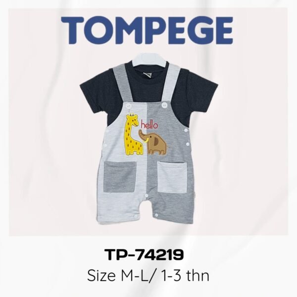 Setelan Jumpsuit Anak Laki Cowok Tompege TP-74219 - Image 5