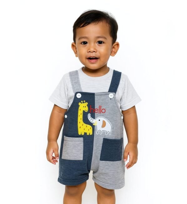 Setelan Jumpsuit Anak Laki Cowok Tompege TP-74219
