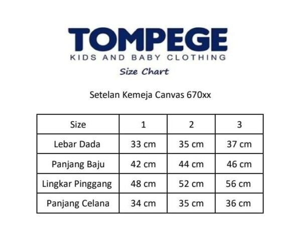 Tompege Kemeja Anak Laki-Laki TP-67035 - Image 5