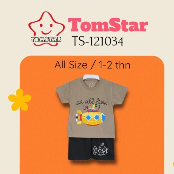 TomStar Setelan Oblong Kaos Anak Laki-Laki TS-121034 - Image 2