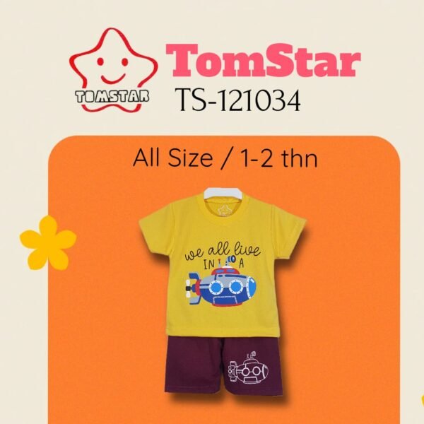 TomStar Setelan Oblong Kaos Anak Laki-Laki TS-121034 - Image 4