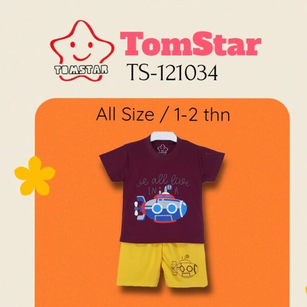 TomStar Setelan Oblong Kaos Anak Laki-Laki TS-121034 - Image 5