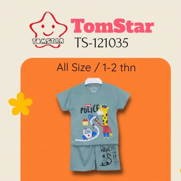 TomStar Setelan Oblong Kaos Anak Laki-Laki TS-121035 - Image 2