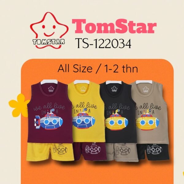 TomStar Setelan SInglet Anak Laki-Laki TS-122034