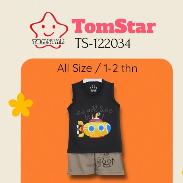 TomStar Setelan SInglet Anak Laki-Laki TS-122034 - Image 4