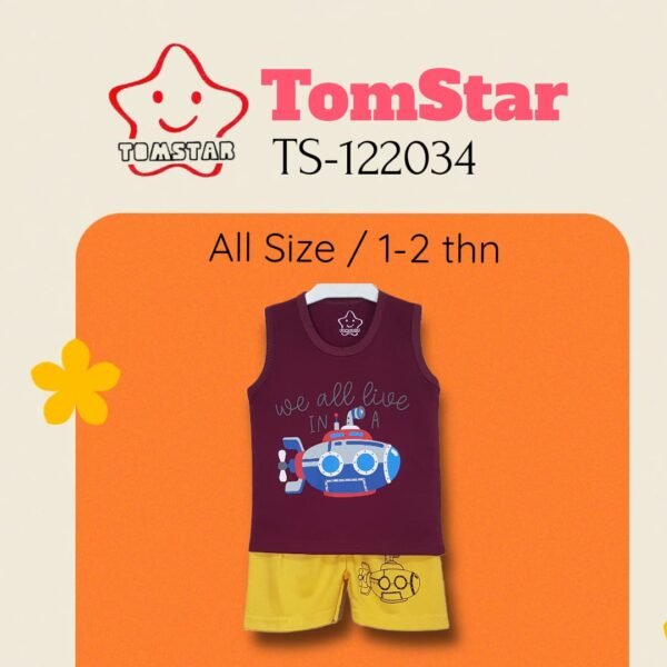 TomStar Setelan SInglet Anak Laki-Laki TS-122034 - Image 2