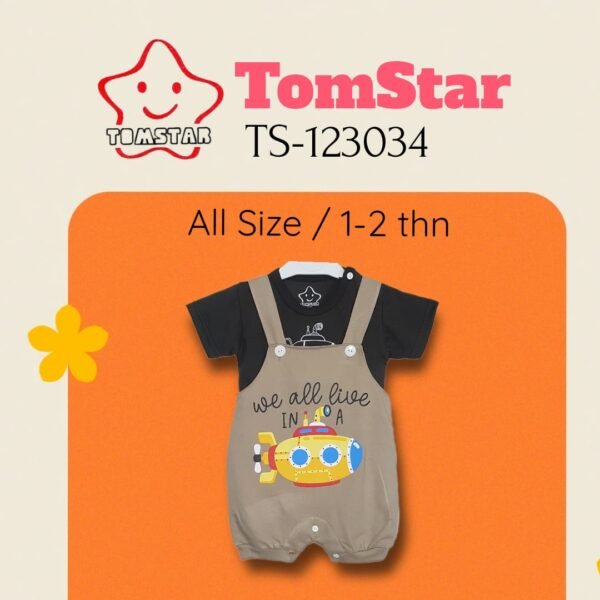 TomStar Setelan Jumpsuit Anak Laki Cowok TS-123034 - Image 3