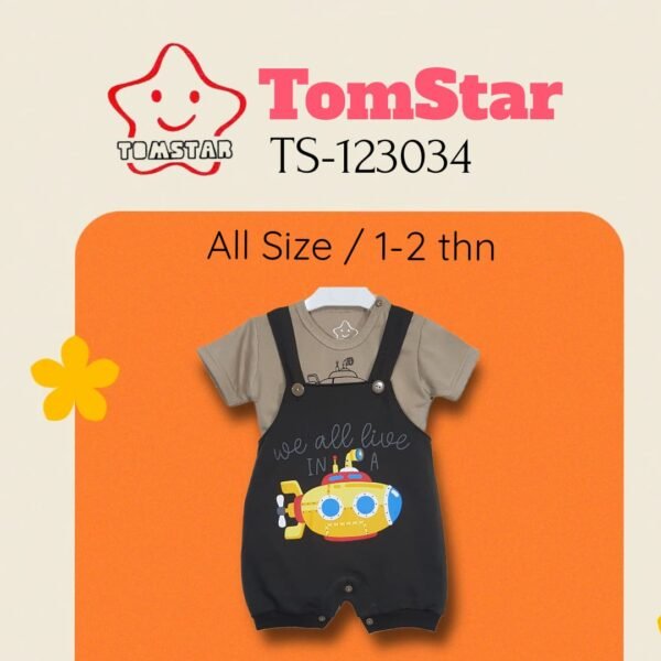 TomStar Setelan Jumpsuit Anak Laki Cowok TS-123034 - Image 4