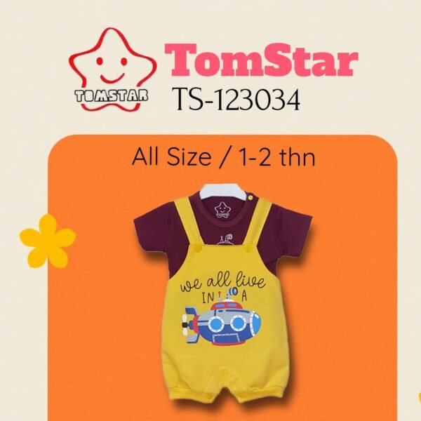 TomStar Setelan Jumpsuit Anak Laki Cowok TS-123034 - Image 5