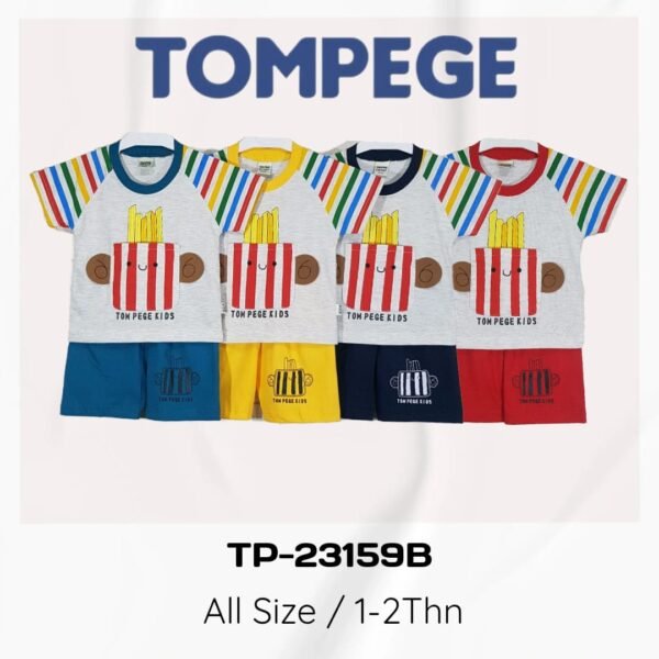 Setelan Oblong Anak Laki Cowok Tompege TP-23159B