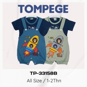 Tompege Jumpsuit Anak Laki Laki Cowok TP-33158B