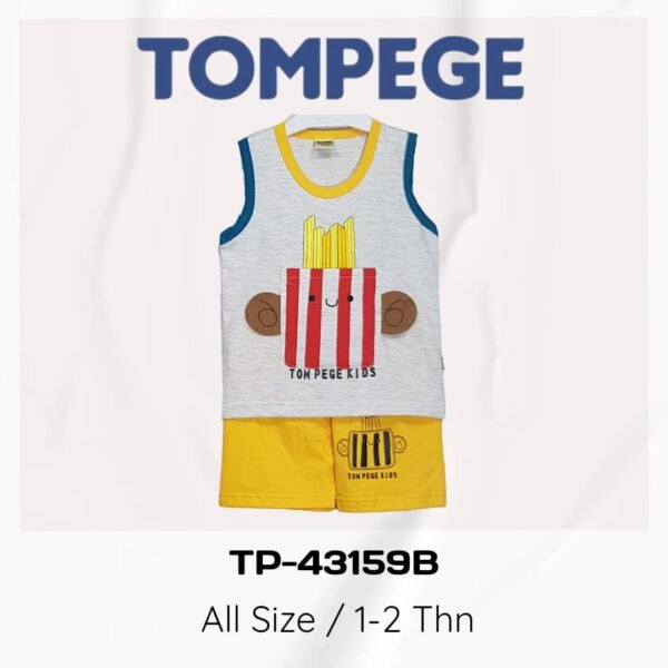 Setelan Singlet Anak Laki Cowok Tompege TP-43159B - Image 2