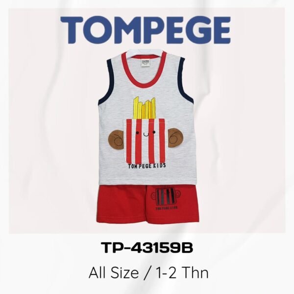 Setelan Singlet Anak Laki Cowok Tompege TP-43159B - Image 3