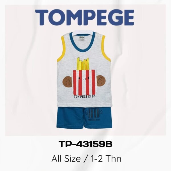 Setelan Singlet Anak Laki Cowok Tompege TP-43159B - Image 5