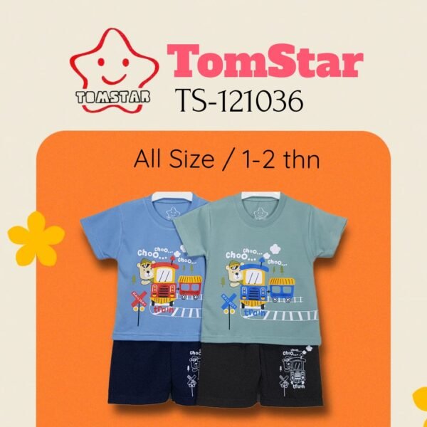 TomStar Setelan Oblong Kaos Anak Laki-Laki TS-121036