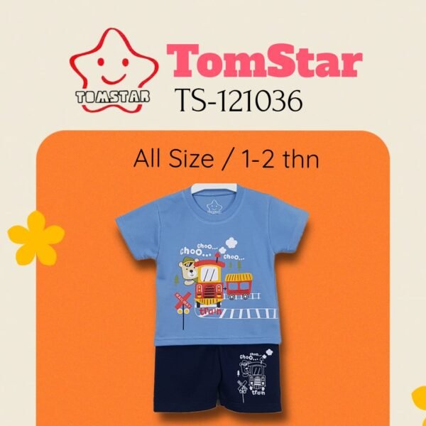 TomStar Setelan Oblong Kaos Anak Laki-Laki TS-121036 - Image 2