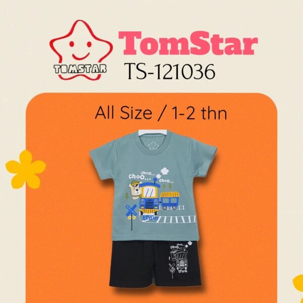TomStar Setelan Oblong Kaos Anak Laki-Laki TS-121036 - Image 3