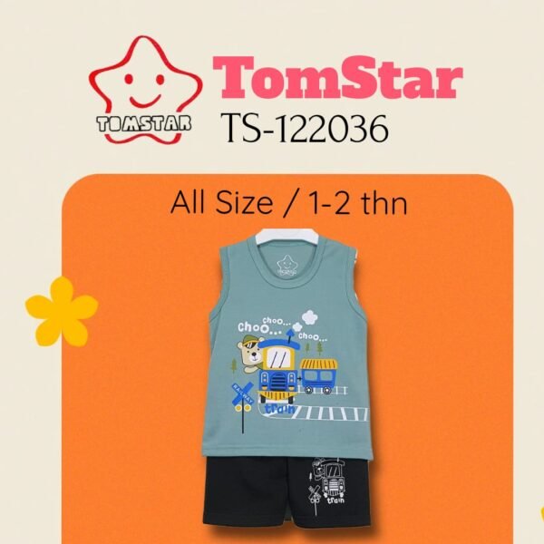 TomStar Setelan SInglet Anak Laki-Laki TS-122036 - Image 3