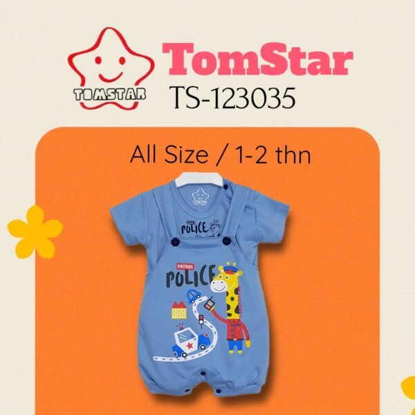 TomStar Setelan Jumpsuit Anak Laki Cowok TS-123035 - Image 2