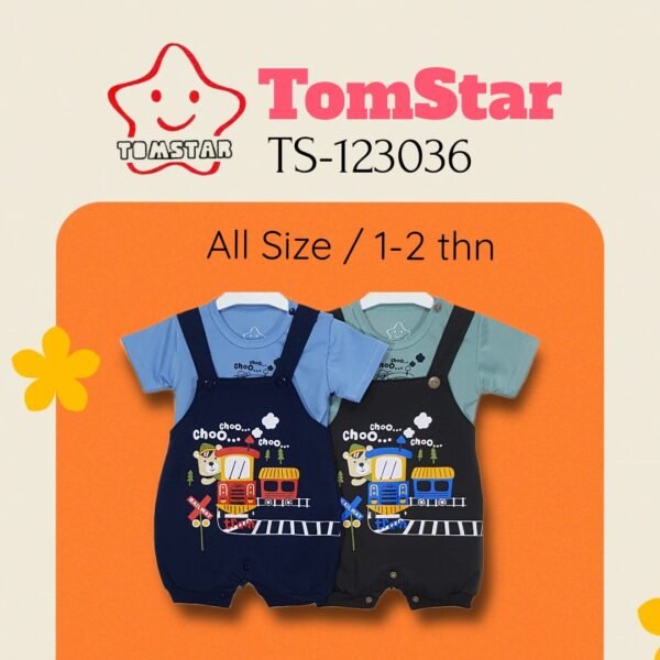 TomStar Setelan Jumpsuit Anak Laki Cowok TS-123036
