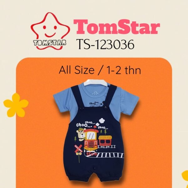 TomStar Setelan Jumpsuit Anak Laki Cowok TS-123036 - Image 3