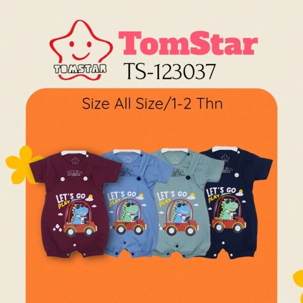 TomStar Setelan Jumpsuit Anak Laki Cowok TS-123037
