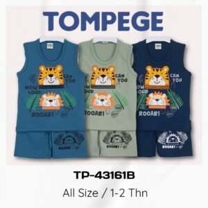 Setelan Singlet Anak Laki Cowok Tompege TP-43161B