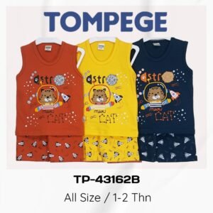 Setelan Singlet Anak Laki Cowok Tompege TP-43162B