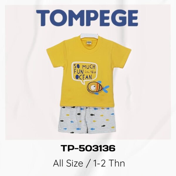 Tompege Setelan Oblong Kaos Anak Laki-Laki TP-503136 - Image 4