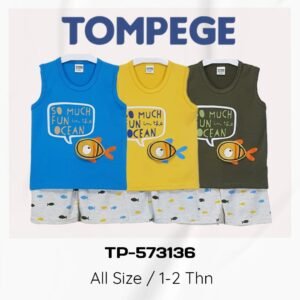 Tompege Setelan Singlet Anak Laki-Laki TP-573136