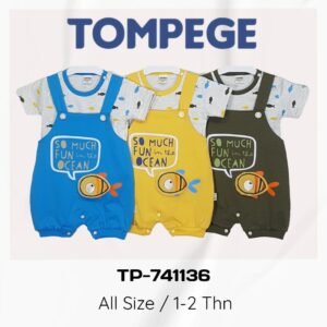 Setelan Jumpsuit Anak Laki Cowok TP-741136