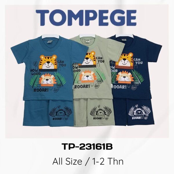 Setelan Oblong Anak Laki Cowok Tompege TP-23161B