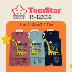 TomStar Setelan SInglet Anak Laki-Laki TS-122039