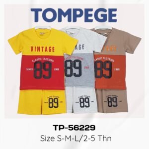 Setelan Oblong Anak Laki Cowok Tompege TP-56229
