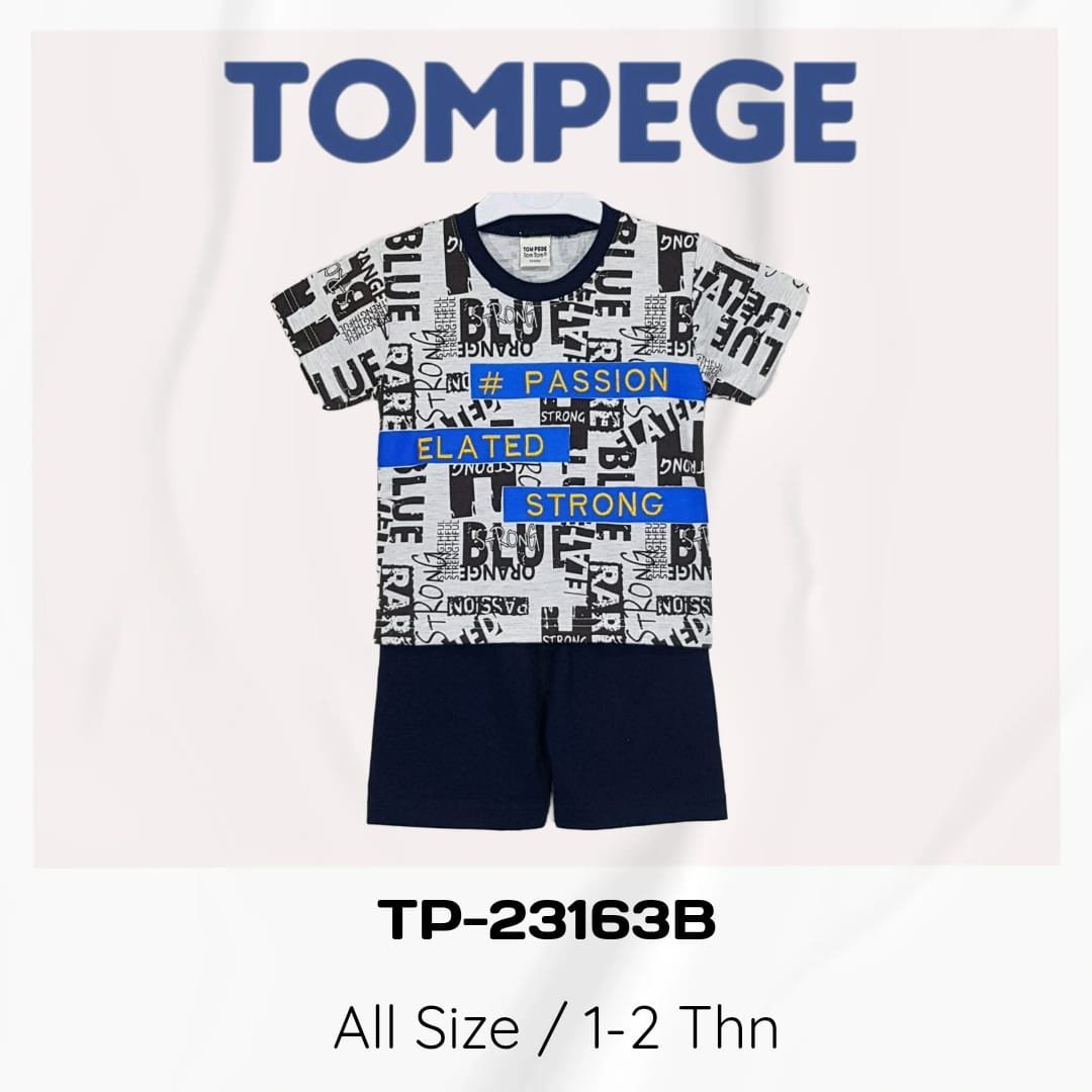 Setelan Oblong Anak Laki Cowok Tompege TP-23163B - Image 4