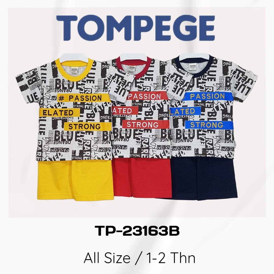 Setelan Oblong Anak Laki Cowok Tompege TP-23163B