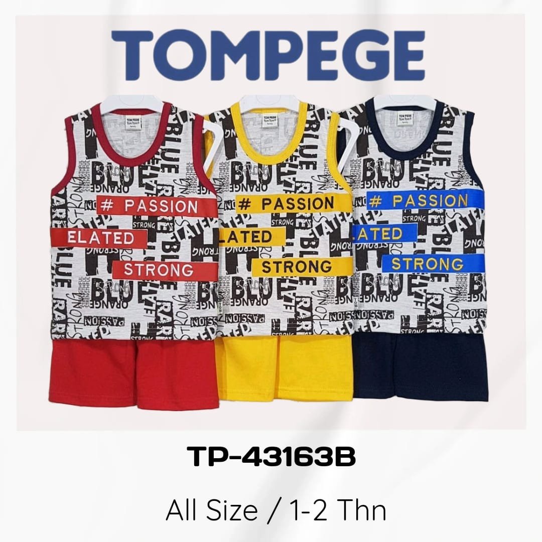 Setelan Singlet Anak Laki Cowok Tompege TP-43163B