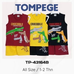 Setelan Singlet Anak Laki Cowok Tompege TP-43164B