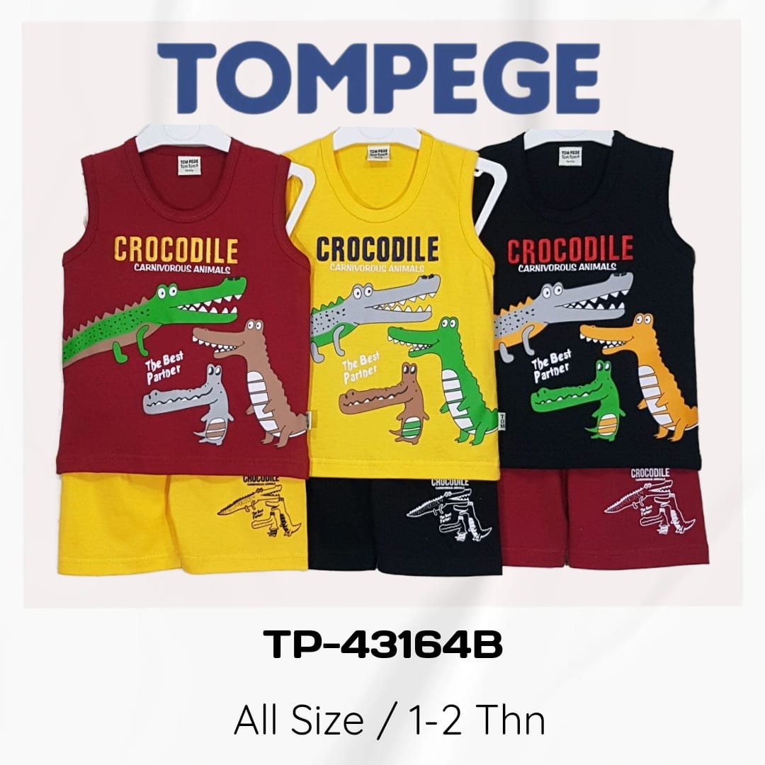 Setelan Singlet Anak Laki Cowok Tompege TP-43164B
