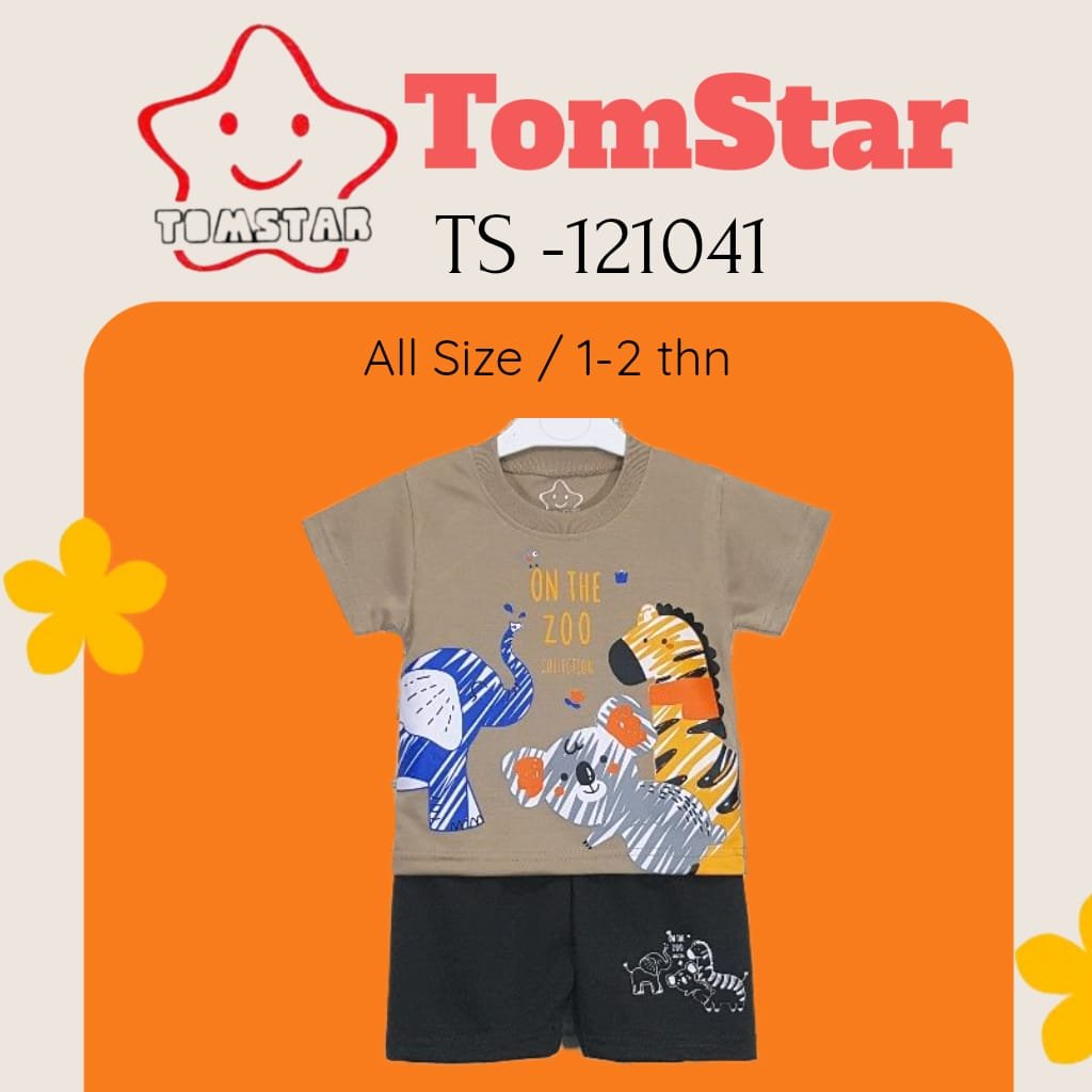 TomStar Setelan Oblong Kaos Anak Laki-Laki TS-121041 - Image 2