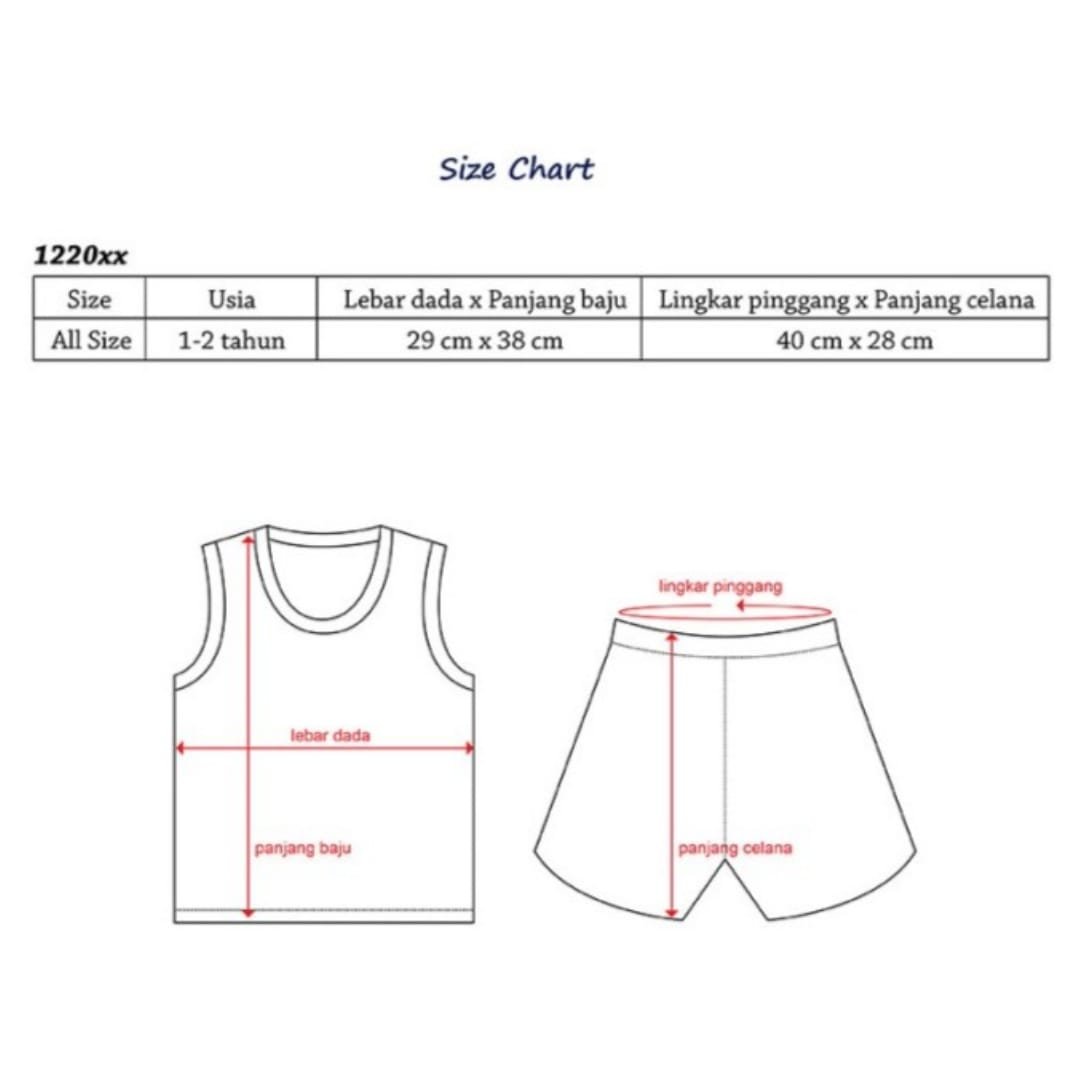 TomStar Setelan Singlet Anak Laki-Laki TS-122041 - Image 3