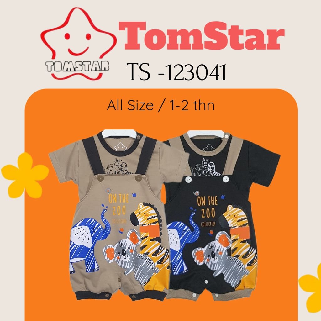 TomStar Setelan Jumpsuit Anak Laki Cowok TS-123041