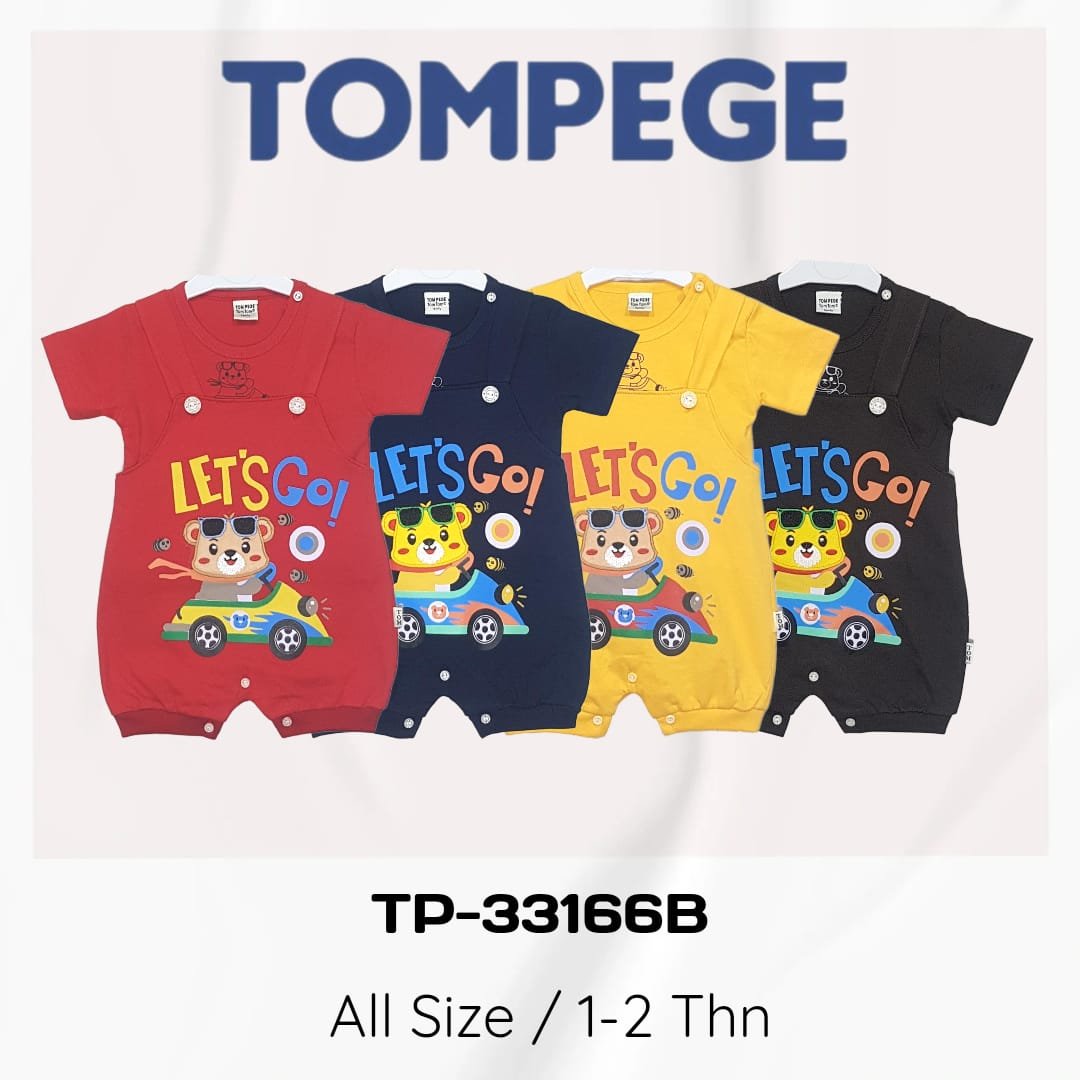 Tompege Jumpsuit Anak Laki Laki Cowok TP-33166B
