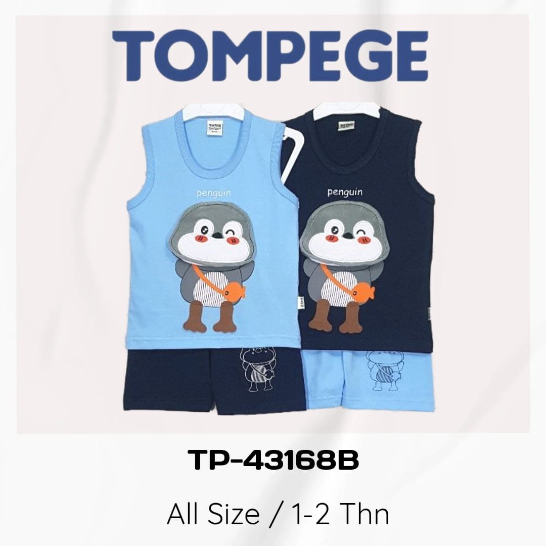Setelan Singlet Anak Laki Cowok Tompege TP-43168B