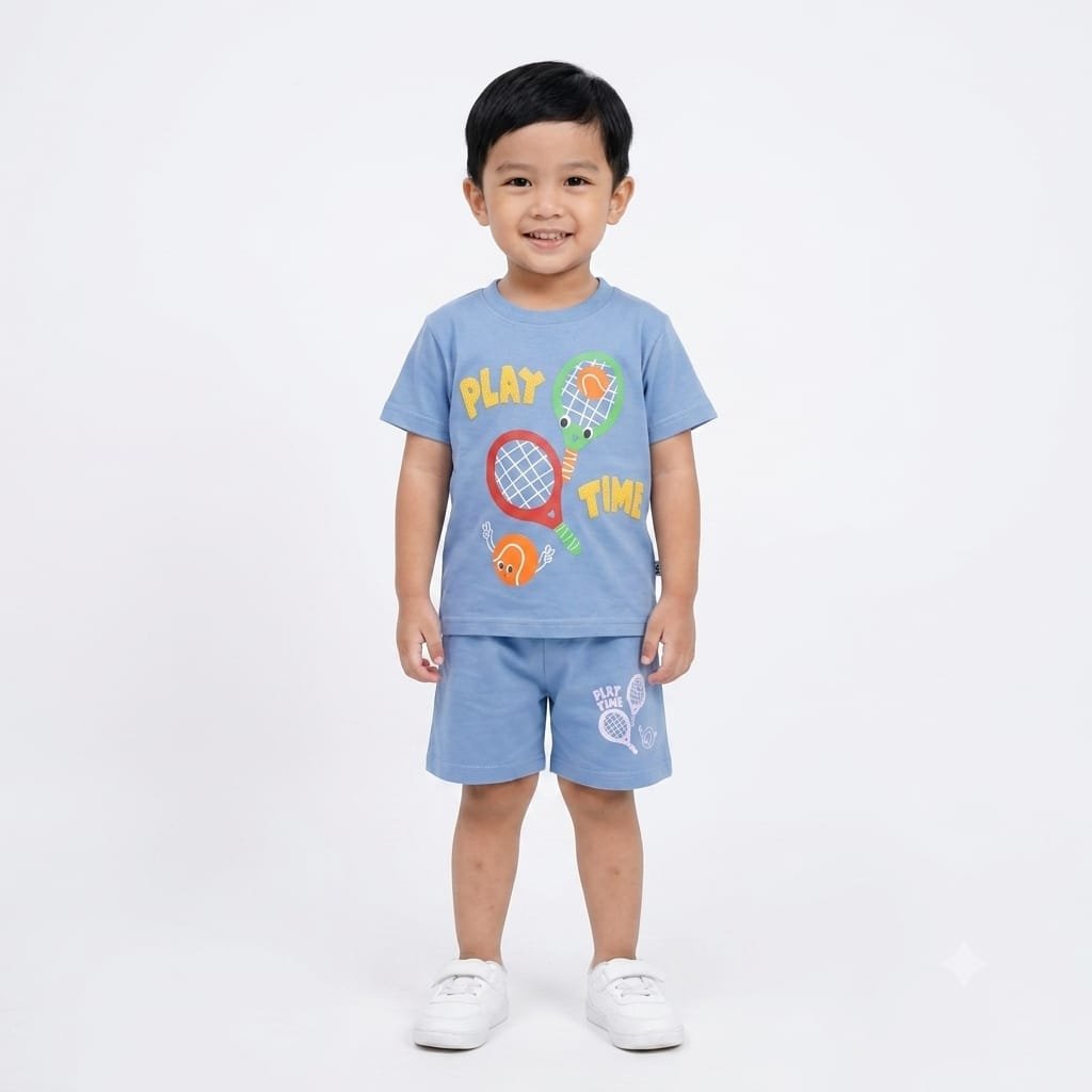 Tompege Setelan Oblong Kaos Anak Laki-Laki TP-503141 - Image 2