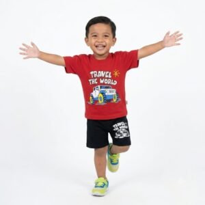 Setelan Oblong Anak Laki Cowok Tompege TP-23165B