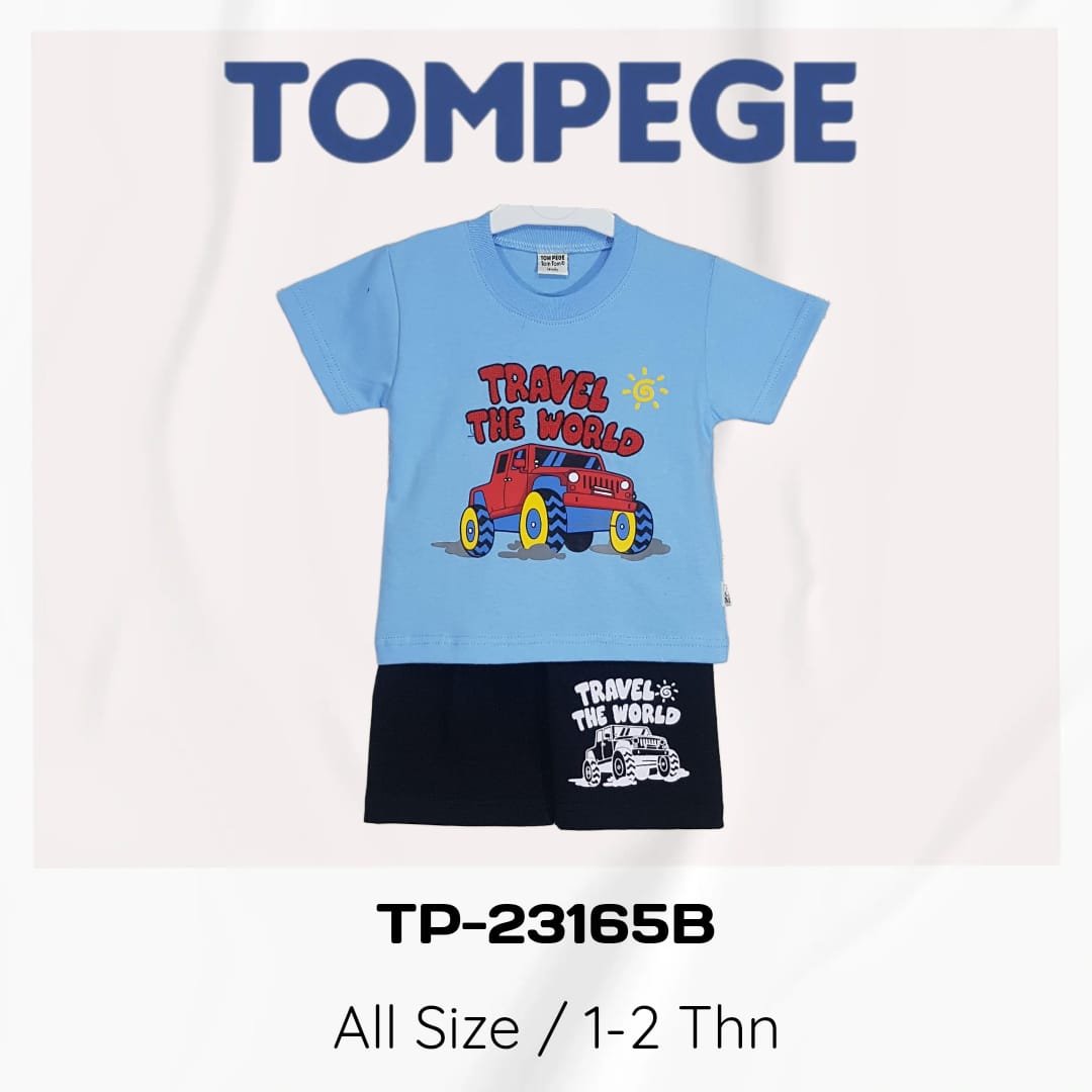 Setelan Oblong Anak Laki Cowok Tompege TP-23165B - Image 7