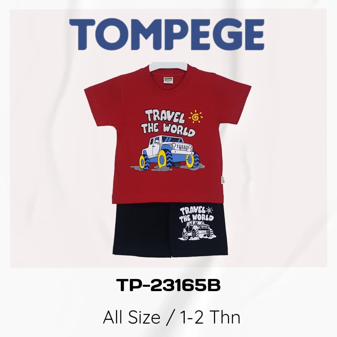 Setelan Oblong Anak Laki Cowok Tompege TP-23165B - Image 6