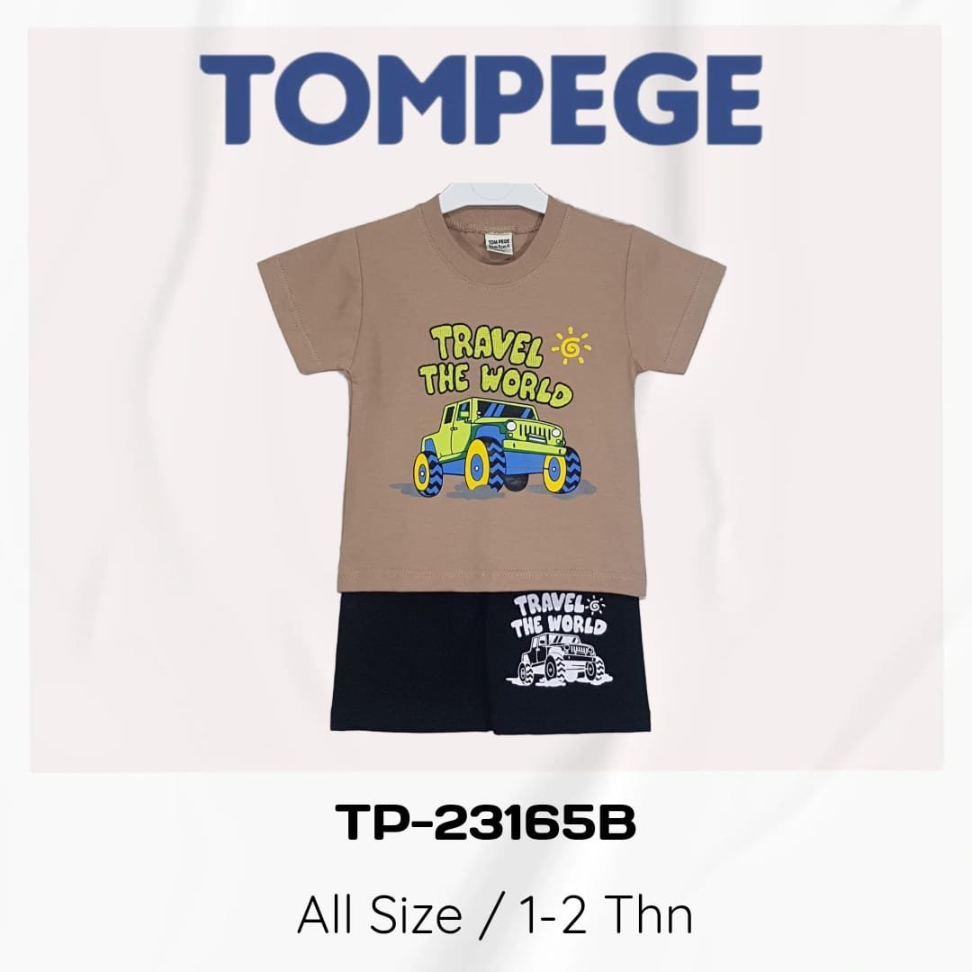 Setelan Oblong Anak Laki Cowok Tompege TP-23165B - Image 5