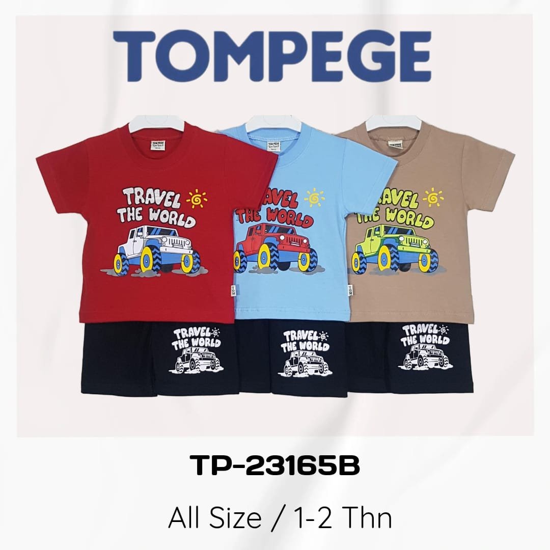 Setelan Oblong Anak Laki Cowok Tompege TP-23165B - Image 4